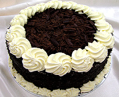 round black rorest cake 